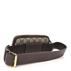 GG Supreme Monogram Ophidia Belted iPhone Case 75 30 Brown