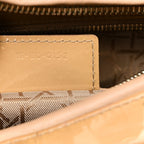 Patent Cannage Large Lady Dior Dark Beige