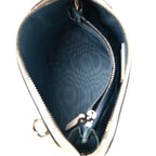X SEGA Calfskin GUCCY Stars Mini Dome Shoulder Bag Mystic White Gold