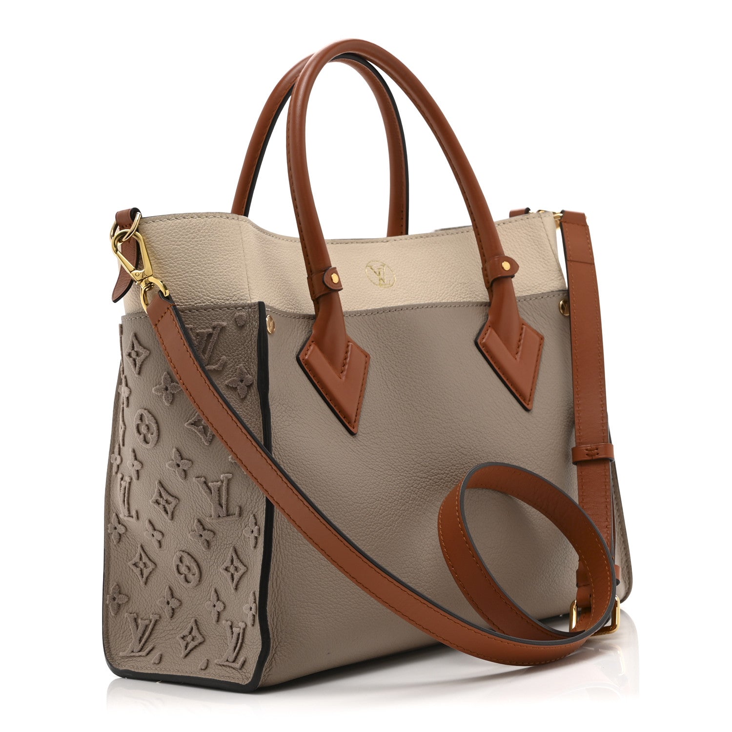 Calfskin Monogram Tufting On My Side Galet