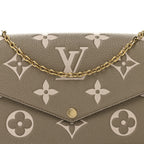 Empreinte Monogram Giant Felicie Pochette Tourterelle Creme