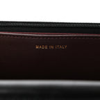 Lambskin Quilted Wallet On Chain WOC Black