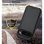 Entronix Bundle Compatible with Pixel 9 - Heavy Duty Case & 1 Clear Screen Protector