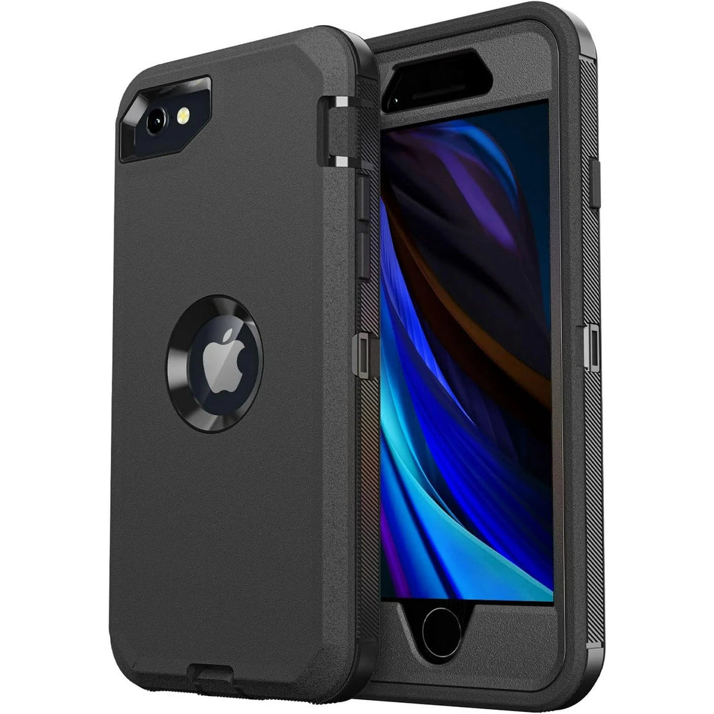 Entronix Case Compatible with iPhone 8/7/SE - Triple-Layer Heavy Duty Protection