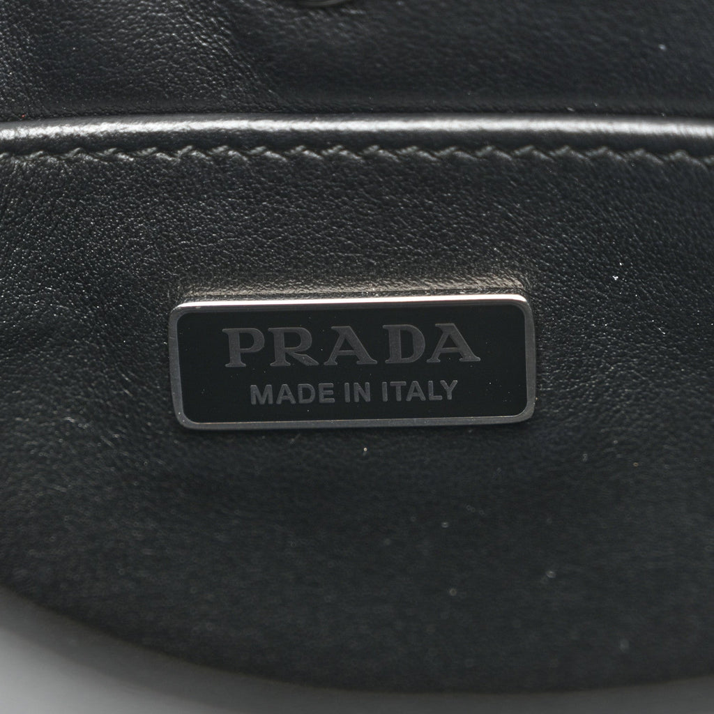 Spazzolato Cleo Shoulder Bag Black