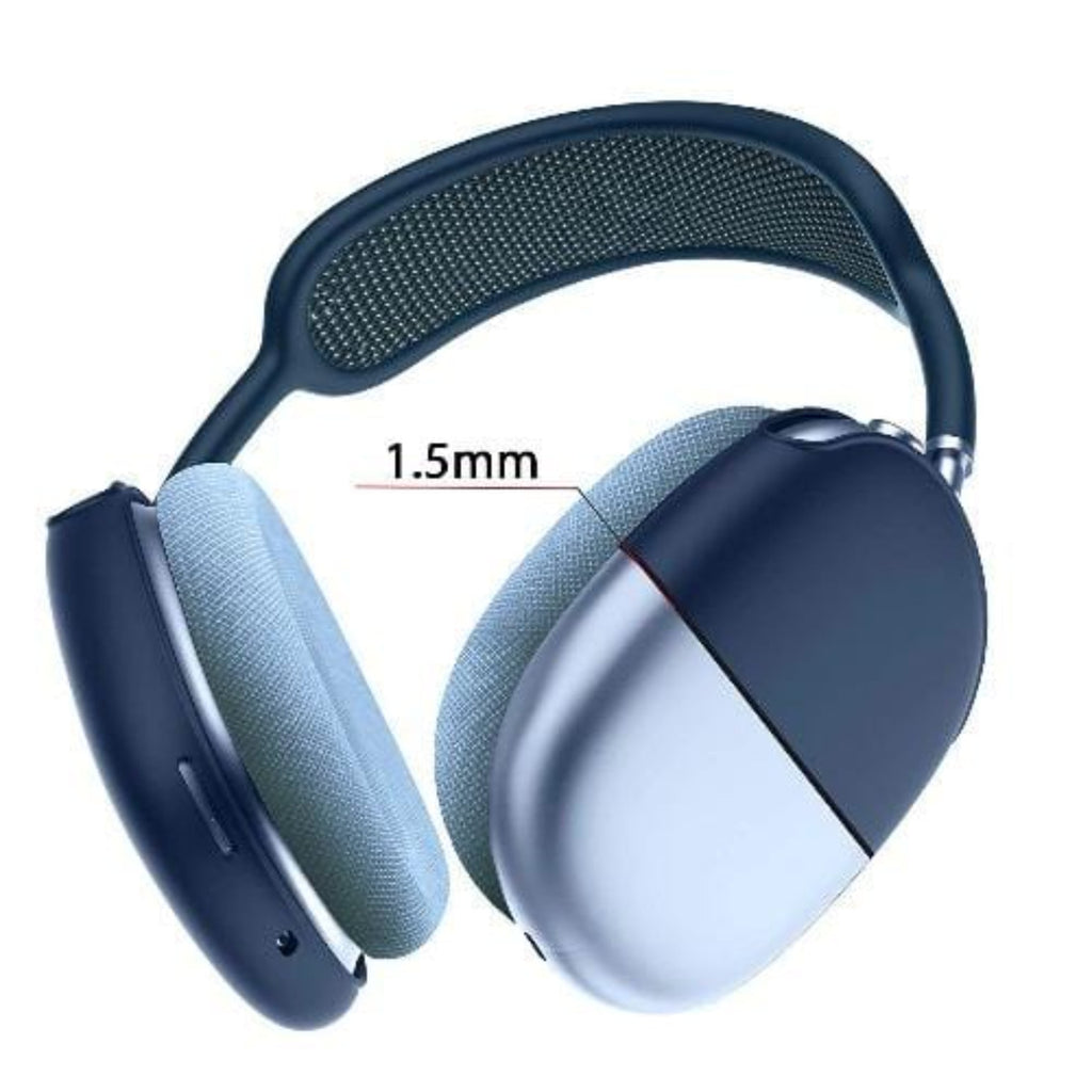 SAHARA - Liquid Silicone Cover Case for Apple AirPods Max - Blue