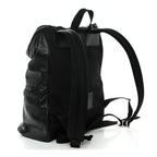 Canvas Calfskin Sid Backpack Black