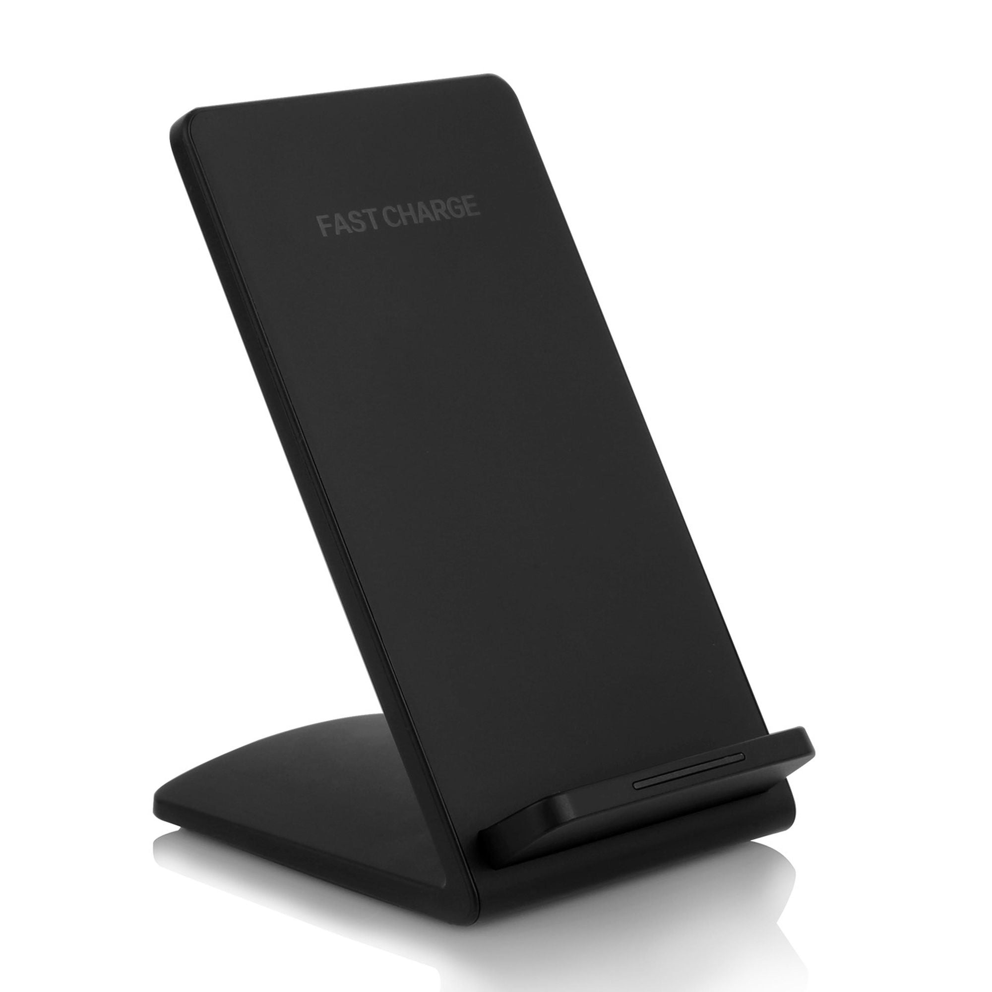 Qi Wireless Charger 10W Fast Charging Pad Stand Dual Coils Compatible with 7.5W 5W for iPhone XS/XS Max/XS/X Galaxy S10 /S9+ /S8 Google Nexus 6