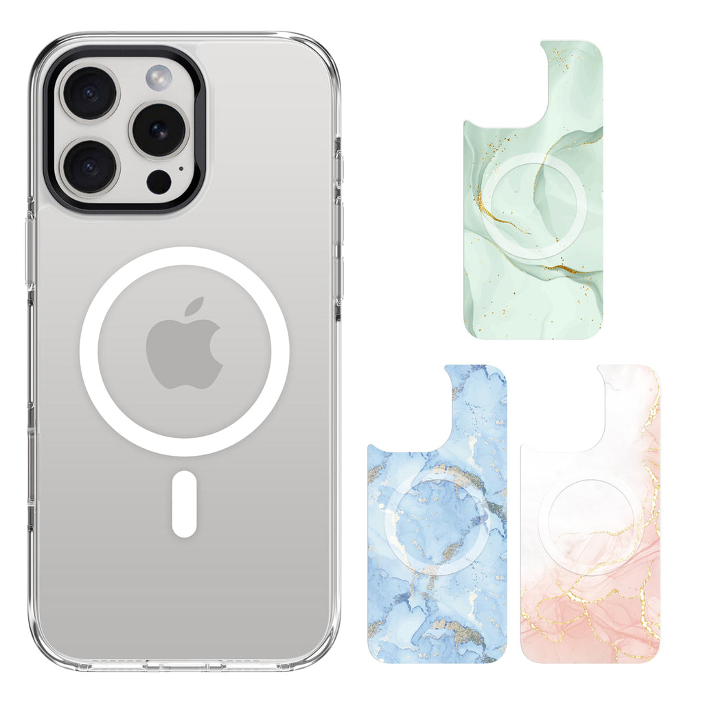 SAHARA - Inspire Series Case with Swappable Floral & Marble Designs - Apple iPhone 16 Pro