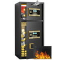 Streamdale Large Double-Door Digital Safe w/ Fireproof Bag