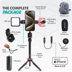 Movo iVlog1-IP Vlogging Kit for iPhone 15 and up