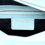 Lambskin Cannage Medium Lady Dior Light Blue