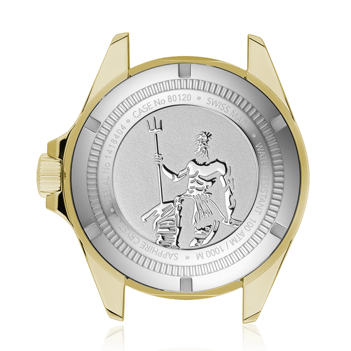 Edox Neptunian Automatic Men's Gold Watch