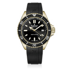 Edox Neptunian Automatic Men's Gold Black Watch