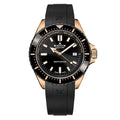 Edox Men's Watch Neptunian Automatic IP Rose Gold