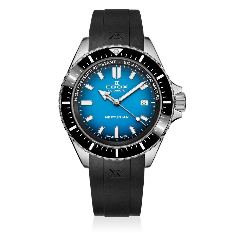 Edox Skydiver Neptunian Men's Blue Watch