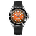 Edox Men's Neptunian Sky Diver Automatic Orange Watch