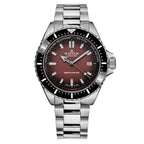 Edox Men's Watch Neptunian Automatic Bordeaux
