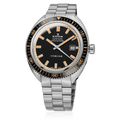 Edox Hydro-Sub Men's Silver Black Watch