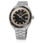 Edox Hydro-Sub Men's Silver Black Watch