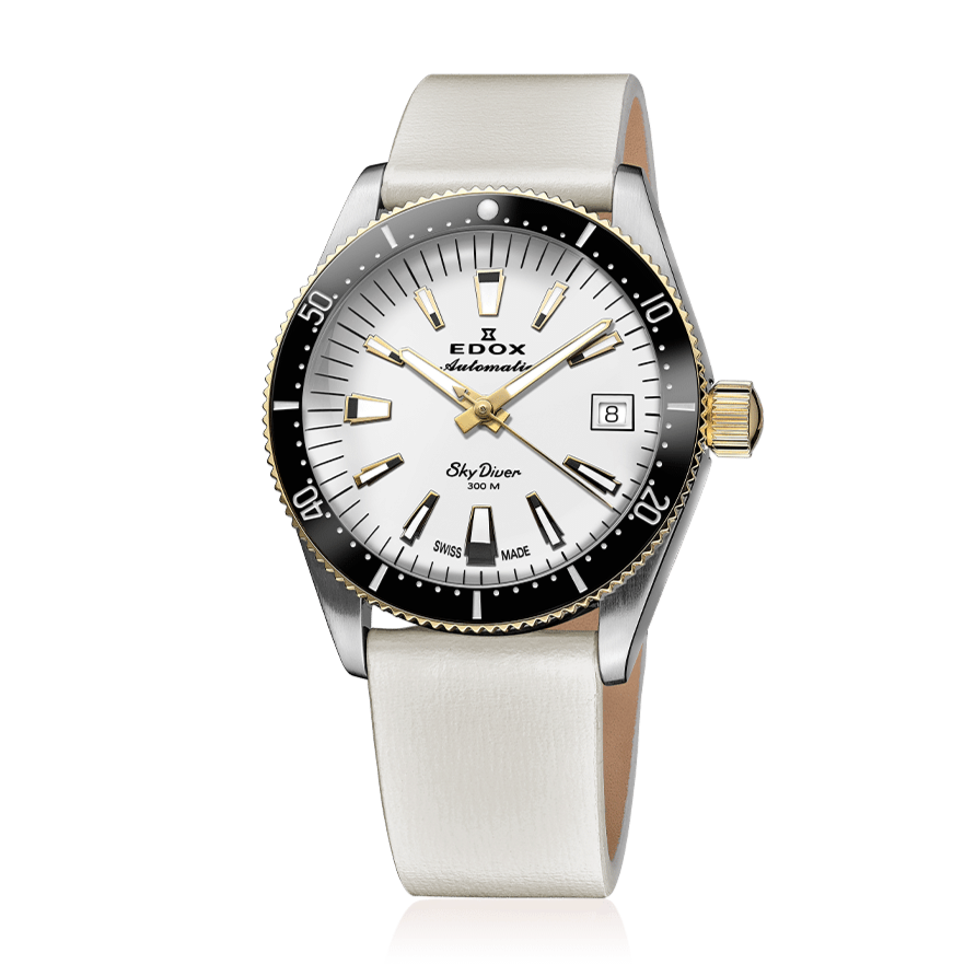 Edox Skydiver Special Edition Watch White