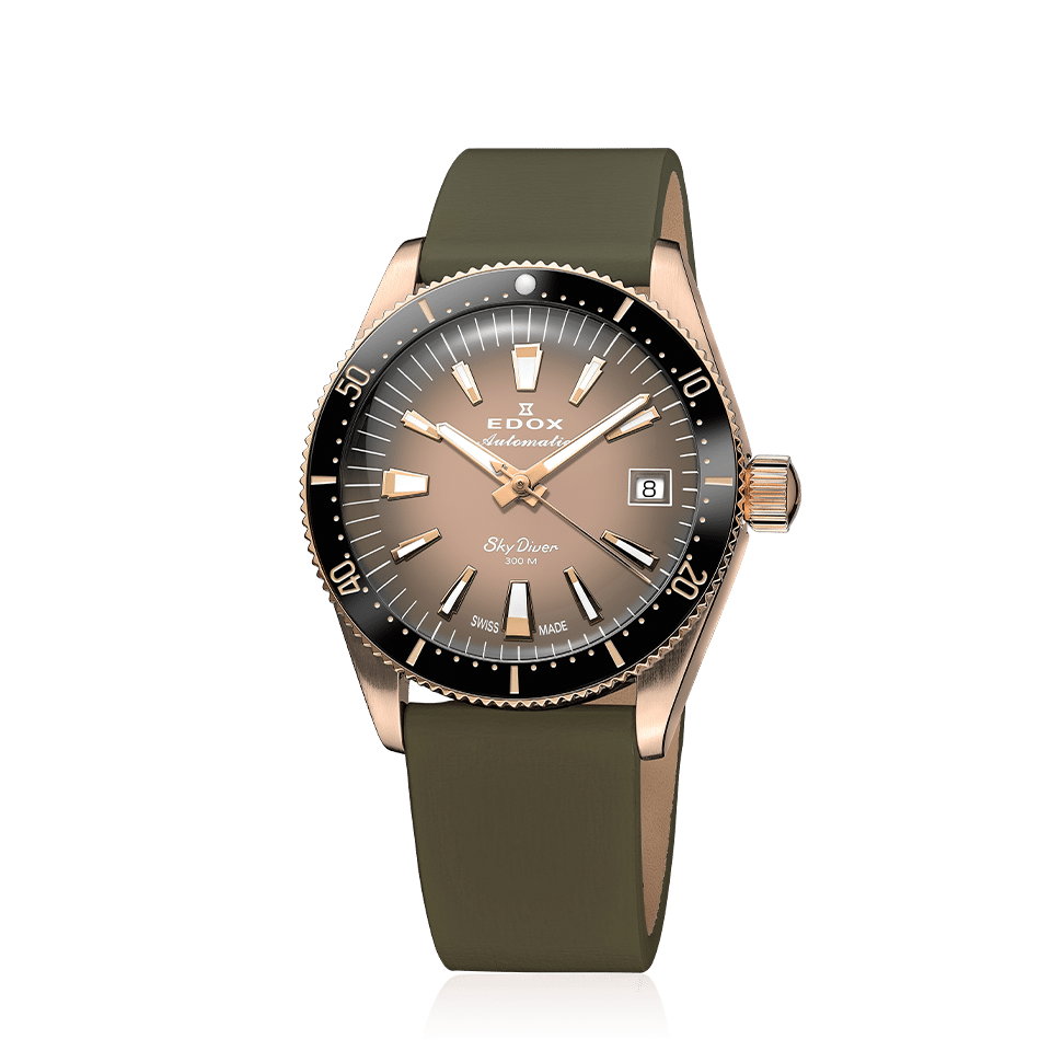 Edox Skydiver Special Edition Beige Watch
