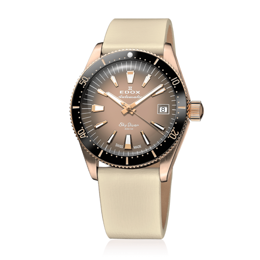 Edox Skydiver Special Edition Beige Watch