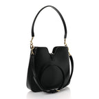 Smooth Calfskin Small Camille 16 Soft Bag Black