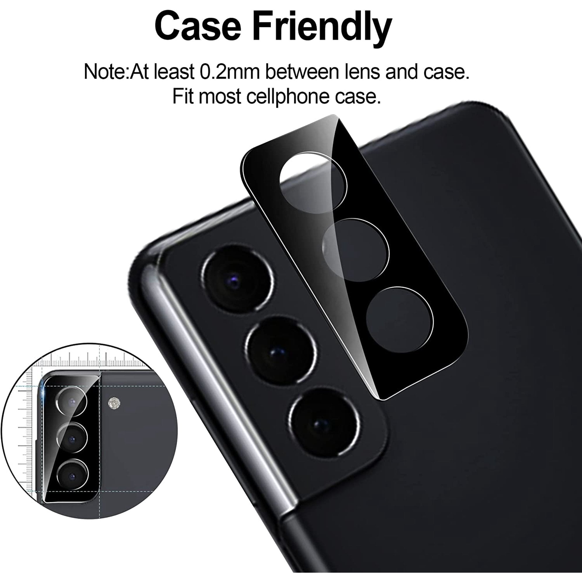 Entronix Clear Screen Protector & Camera Lens Protector Compatible with Galaxy S25 Ultra - 4 Piece Combo