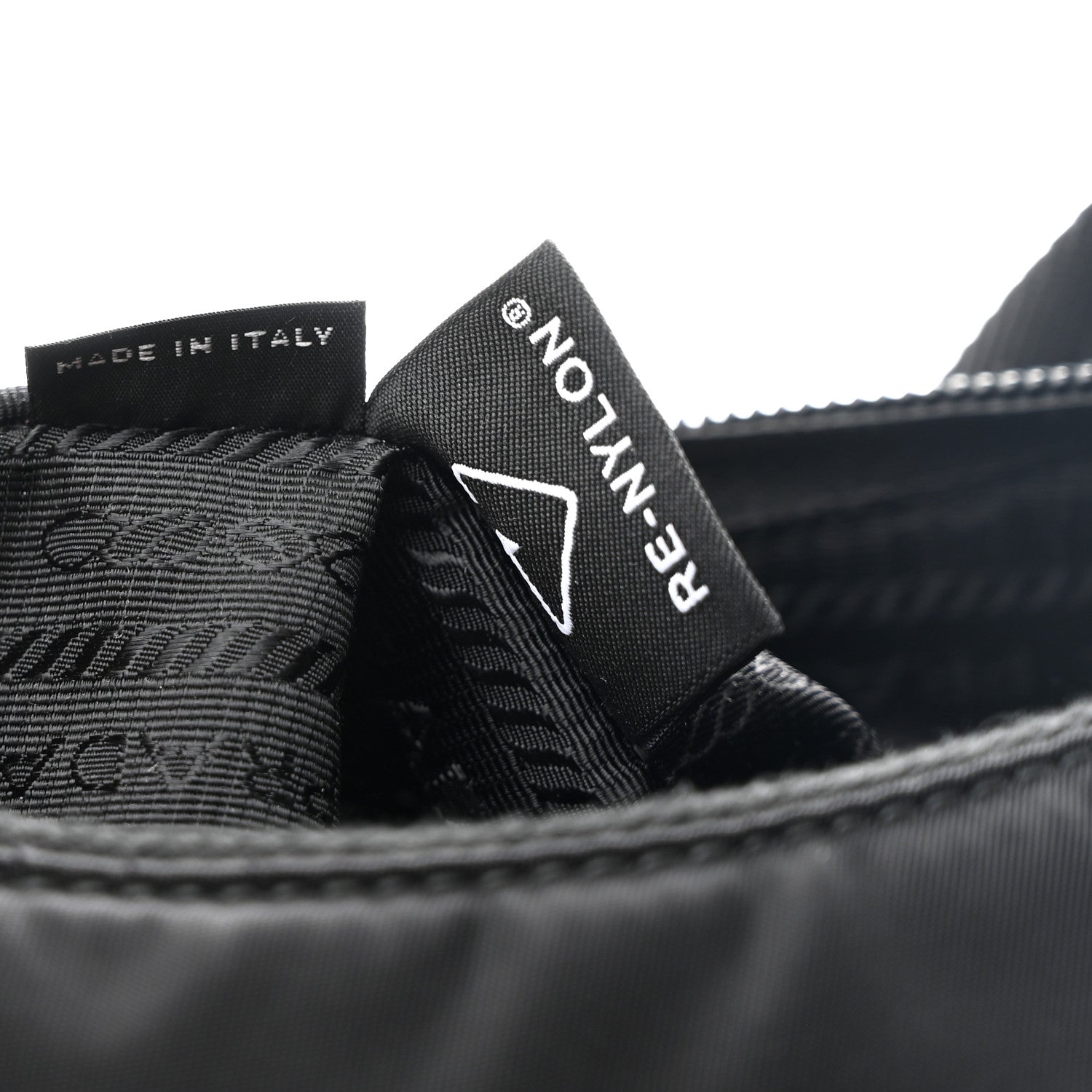 Tessuto Nylon Mini Re-Edition 2000 Bag Black