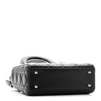 Lambskin Cannage Small My ABCDior Lady Dior Black