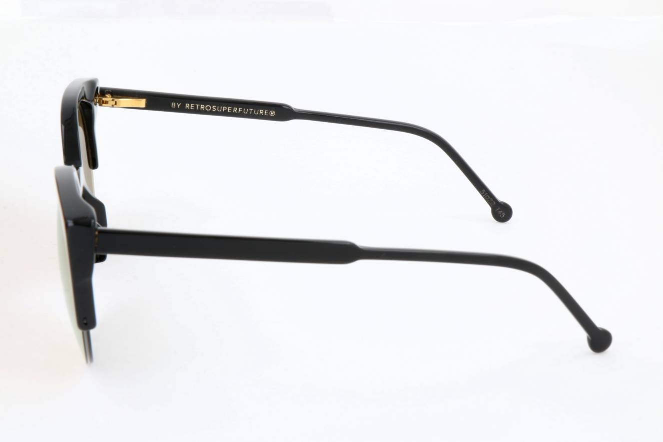 Retrosuperfuture LUCIA BLACK 24K TI7