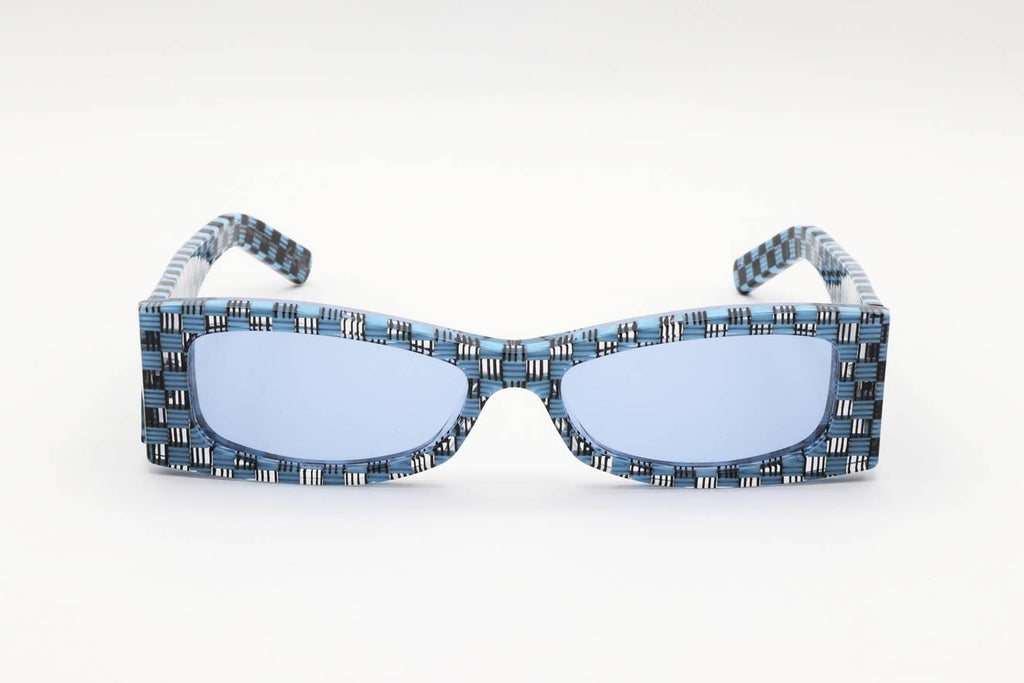 Marni ZOKOA BLUE/BLACK CHECKS OAY
