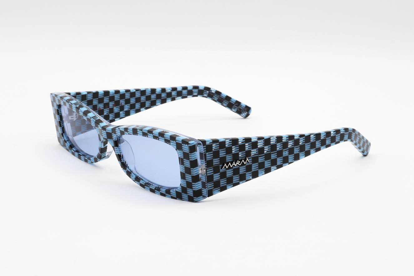 Marni ZOKOA BLUE/BLACK CHECKS OAY