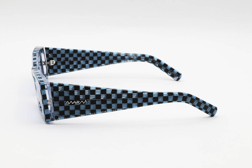 Marni ZOKOA BLUE/BLACK CHECKS OAY