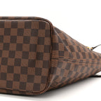 Damier Ebene Neo Neverfull MM Rose Ballerine