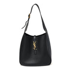 Smooth Calfskin Small Le 5 A 7 Soft Hobo Black