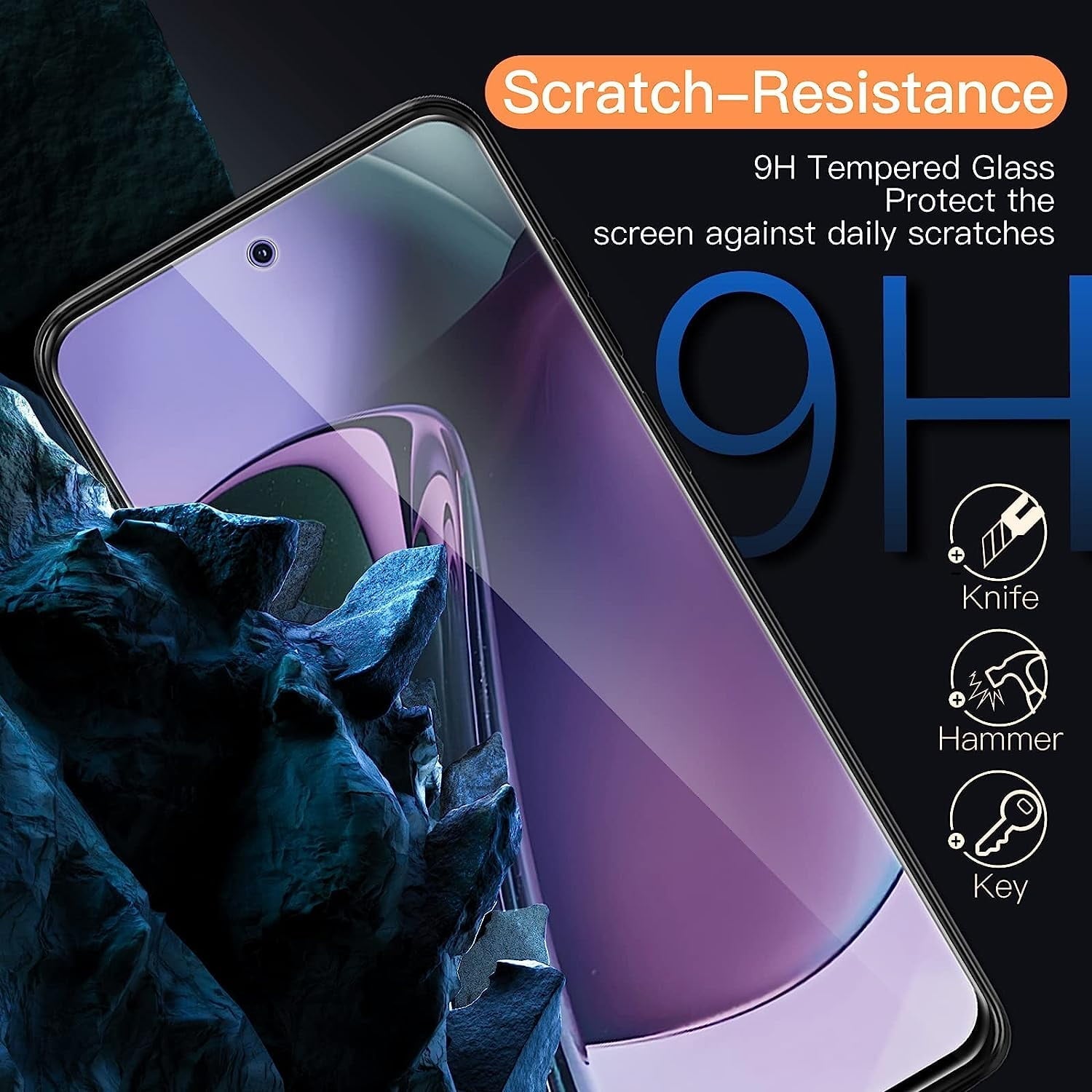 Entronix Clear Screen Protector Compatible with Moto G Stylus 2022 - 2-Piece Combo