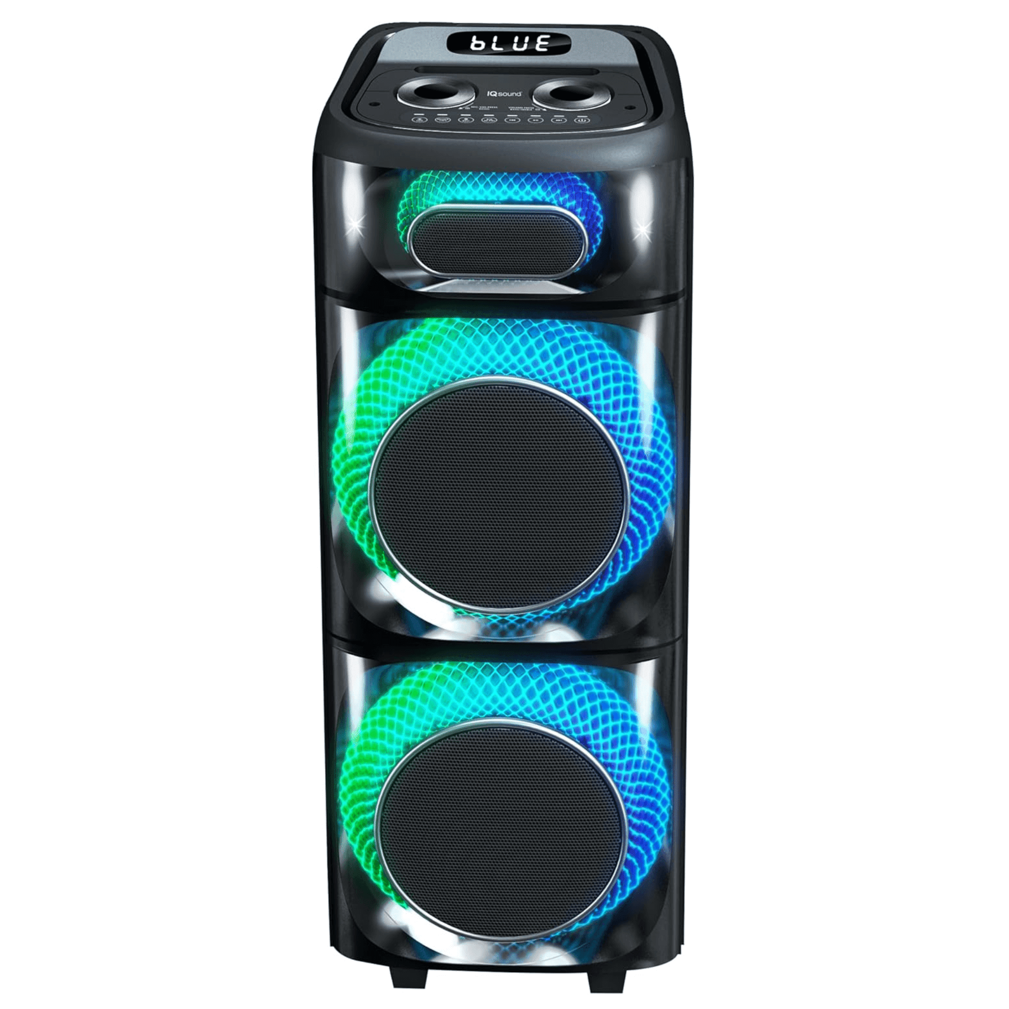 TorusFLEX 2x10-Inch Portable Bluetooth DJ Speaker
