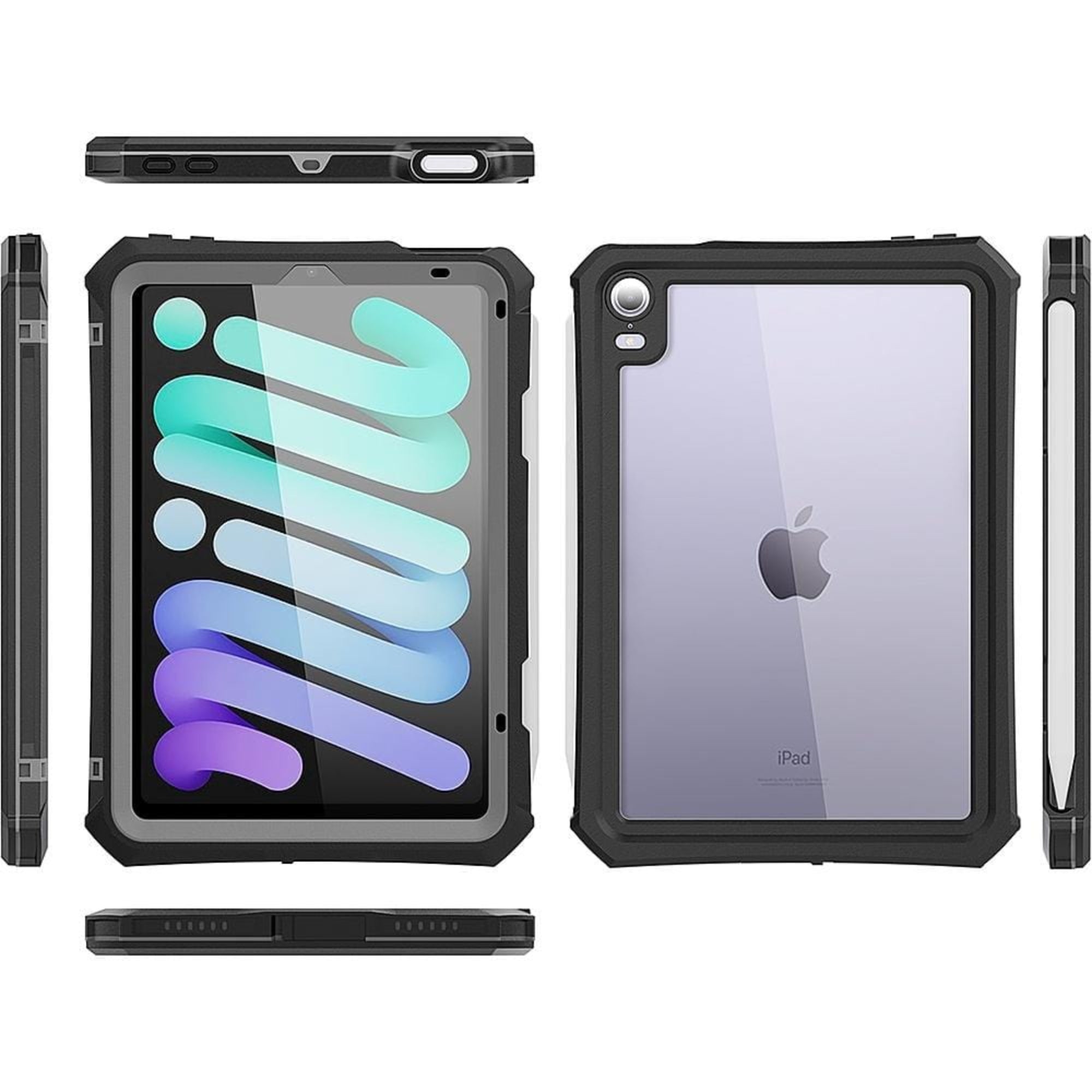SAHARA - Oasis Series Waterproof Case - Apple iPad mini (A17 Pro) Apple iPad mini (6th Generation 2021)