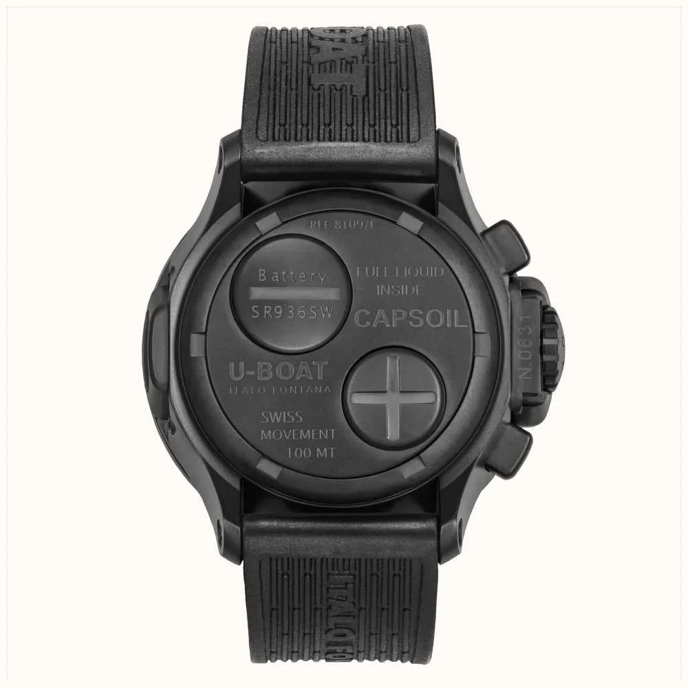 U-Boat Watch Capsoil Chronograph 45 Black