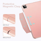 SAHARA - Venture Series Tri-Fold Magnetic Case - iPad Pro 12.9" (4th, 5th, and 6th Generation)