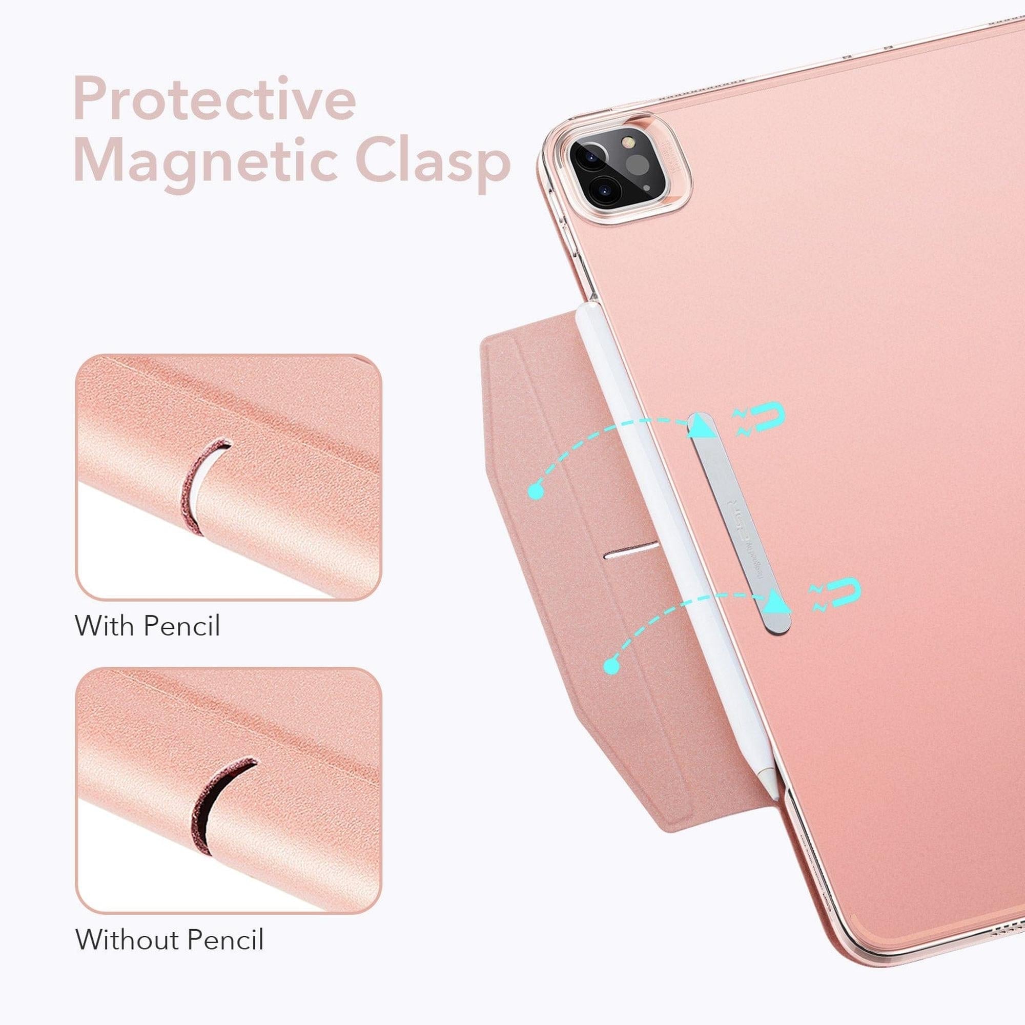 SAHARA - Venture Series Tri-Fold Magnetic Case - iPad Pro 12.9" (4th, 5th, and 6th Generation)