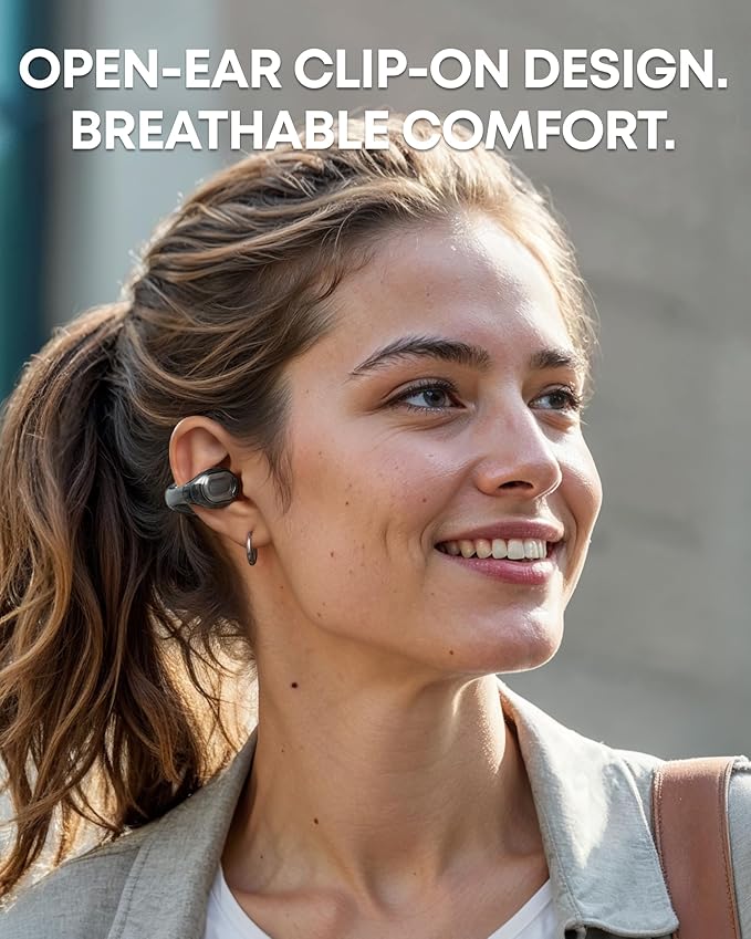 soundcore C40i Flexible and Comfortable Clip-On Earbuds