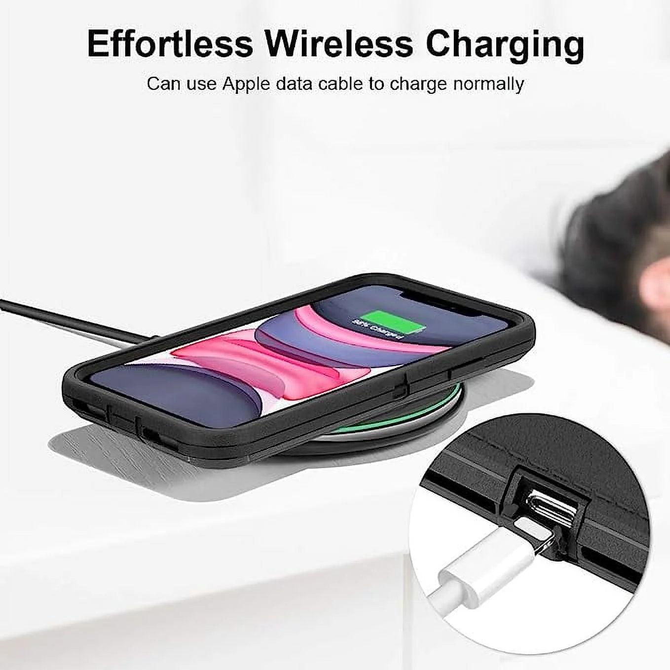 Entronix Case Compatible with iPhone 11 Pro Max - Triple-Layer Heavy Duty Protection