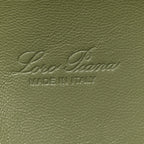 Grained Calfskin L19 Extra Pocket Pouch Sage Brush Leaves