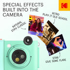 Kodak Smile+ Wireless 2x3 Digital Instant Print Camera with Effect Lenses & Zink Technology
