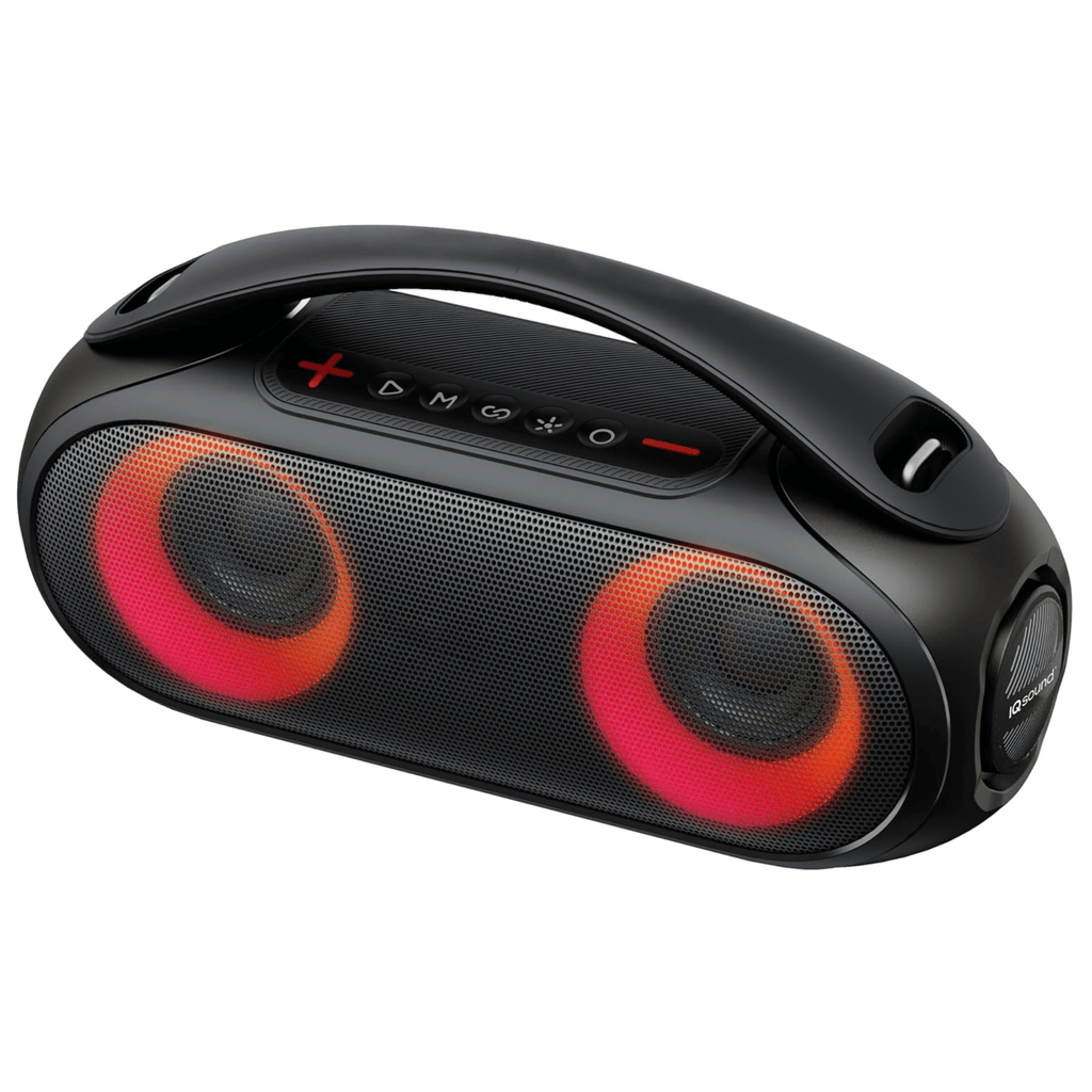 Portable Water-Resistant BT Speaker with RGB Light Panel