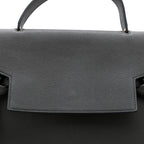 Grained Calfskin Mini Belt Bag Grey