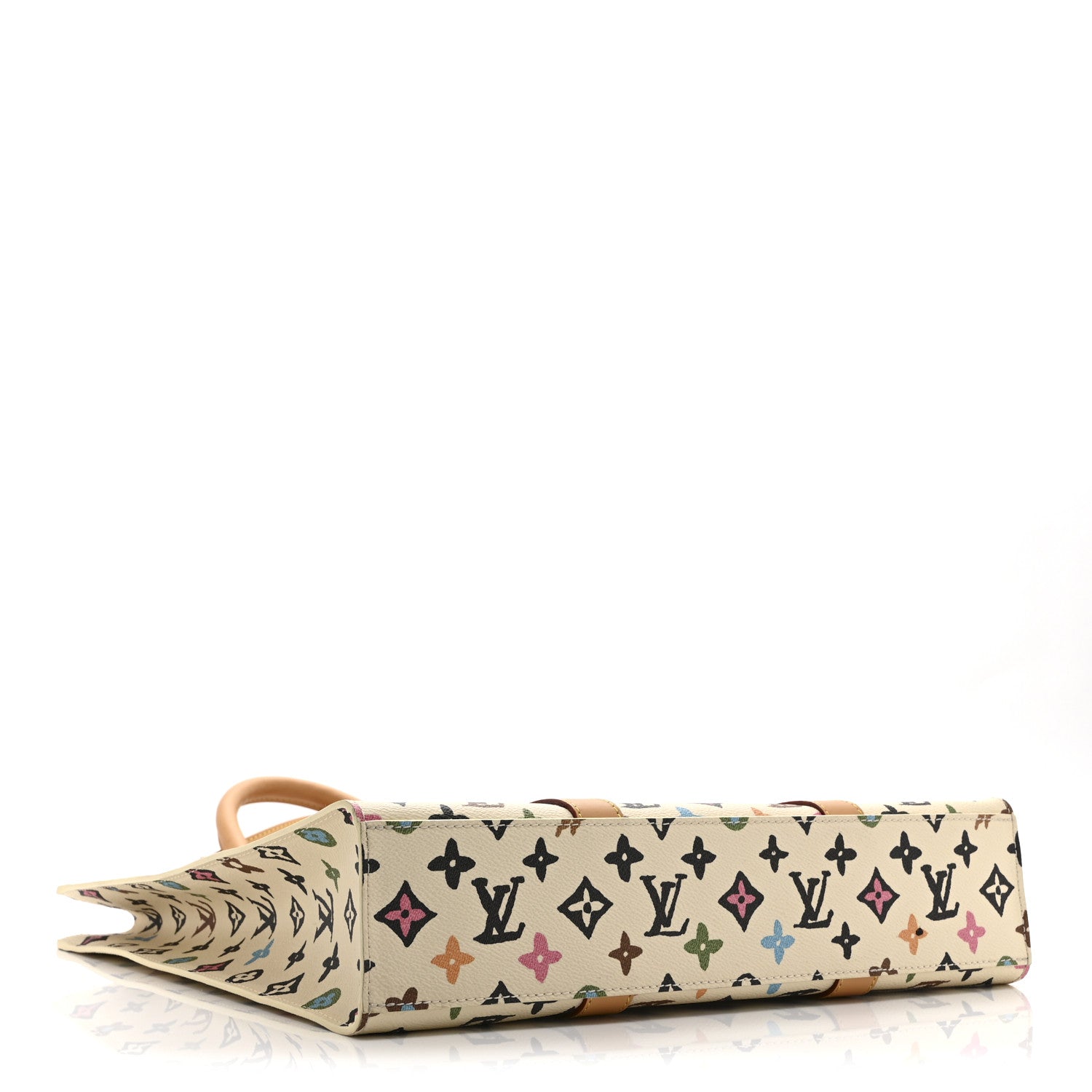 Monogram Craggy Sac Plat Vanilla